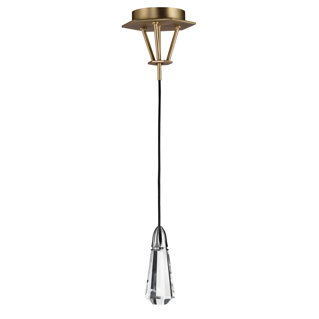 10 Carat LED Pendant in Satin Nickel / Satin Brass - available from The Lighting Shoppe, trusted by Canadian homeowners