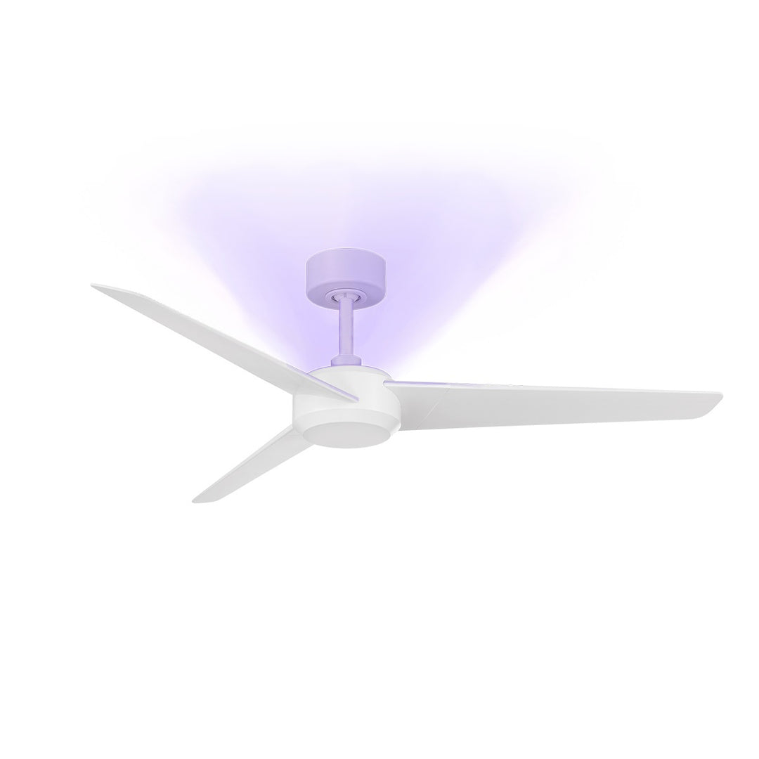 Ultra 54"Ceiling Fan in Matte White - available from The Lighting Shoppe, trusted by Canadian homeowners