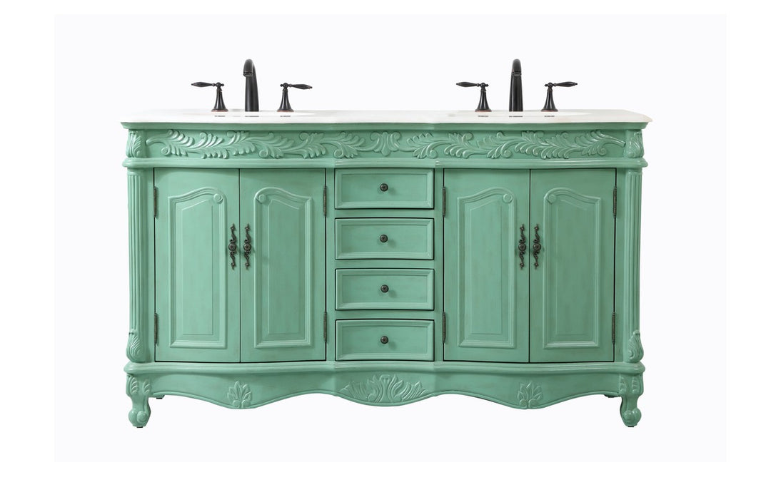 Elegant Lighting - VF-1049VM - Vanity Sink Set - Windsor - vintage mint