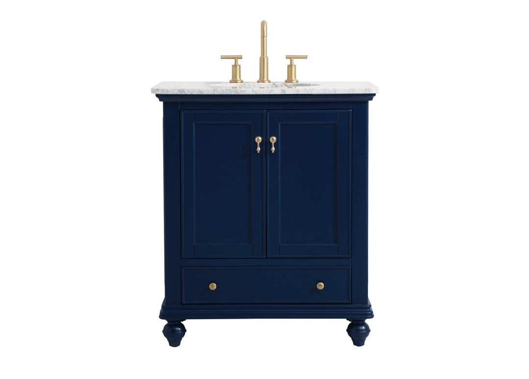 Otto Vanity Sink Set in Blue - available from The Lighting Shoppe, trusted by Canadian homeowners