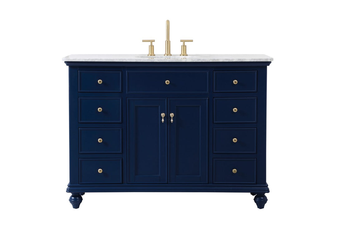 Otto Vanity Sink Set in Blue - available from The Lighting Shoppe, trusted by Canadian homeowners