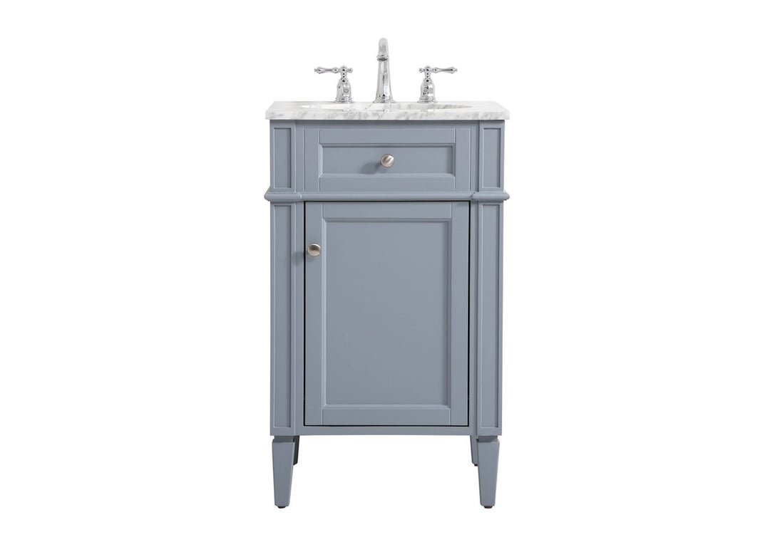 Elegant Lighting - VF12521GR - Single Bathroom Vanity - Park Avenue - grey