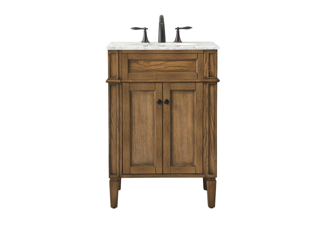 Park Avenue Single Bathroom Vanity in Driftwood - available from The Lighting Shoppe, trusted by Canadian homeowners