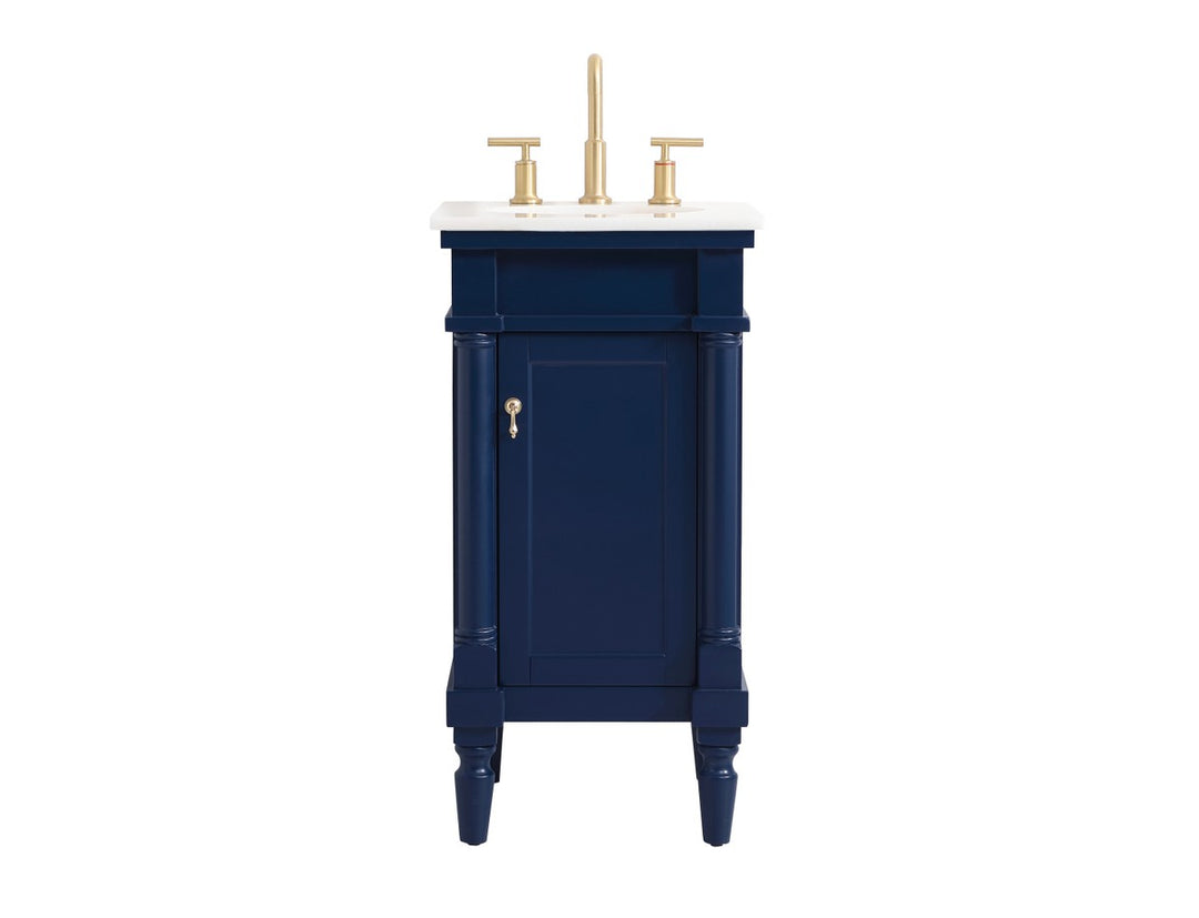 Lexington Vanity Sink Set in Blue - available from The Lighting Shoppe, trusted by Canadian homeowners