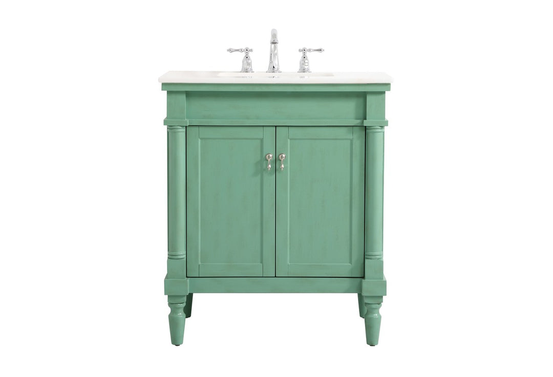 Elegant Lighting - VF13030VM - Vanity Sink Set - Lexington - vintage mint