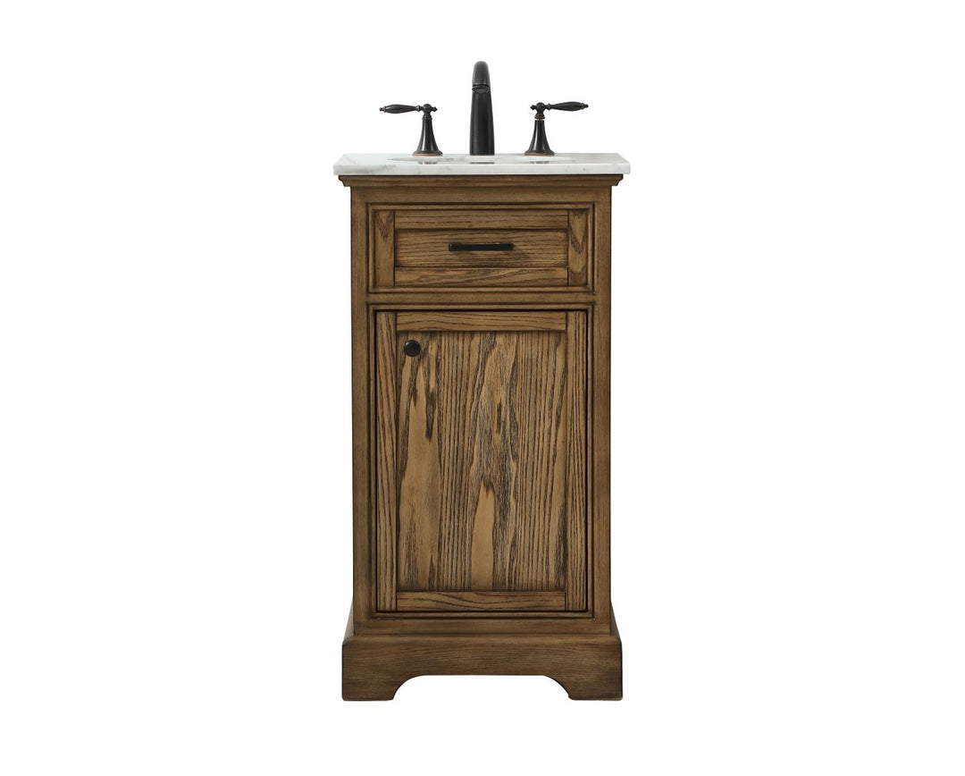 Elegant Lighting - VF15019DW - Single Bathroom Vanity - Americana - driftwood