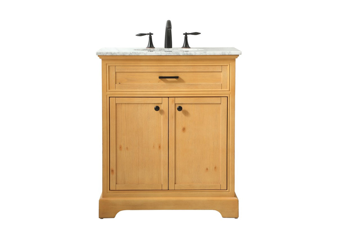 Elegant Lighting - VF15030NW - Single Bathroom Vanity - Americana - natural wood