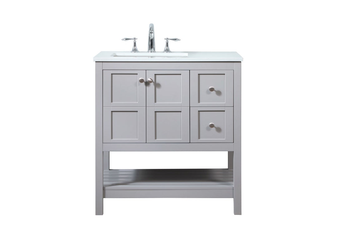 Elegant Lighting - VF16432GR - Vanity Sink Set - Theo - grey