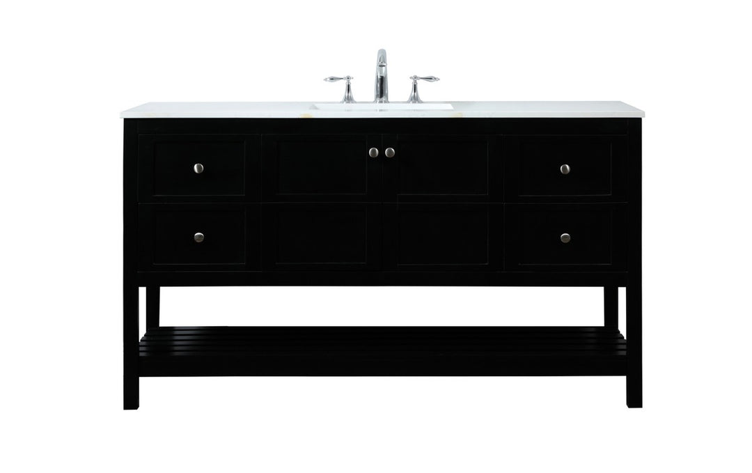 Elegant Lighting - VF16460BK - Vanity Sink Set - Theo - black