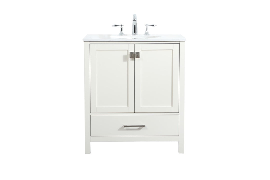 Elegant Lighting - VF18830WH - Vanity Sink Set - Irene - white