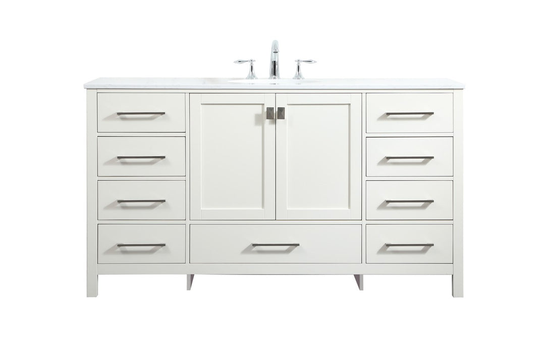 Elegant Lighting - VF18860WH - Vanity Sink Set - Irene - white