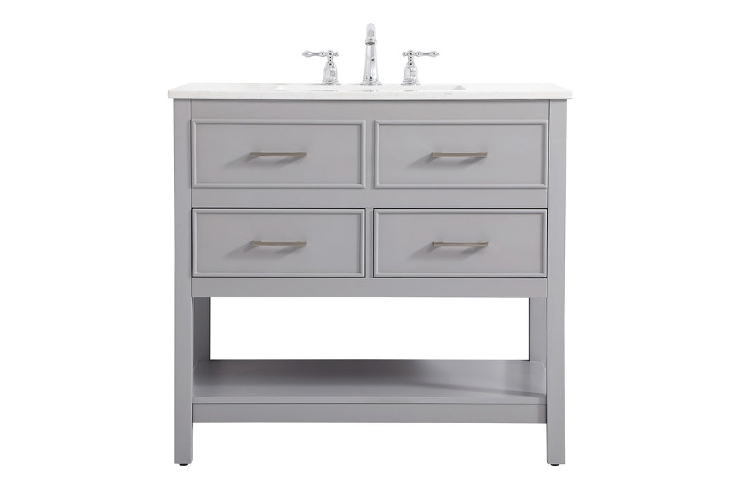 Elegant Lighting - VF19036GR - Vanity Sink Set - Sinclaire - gray