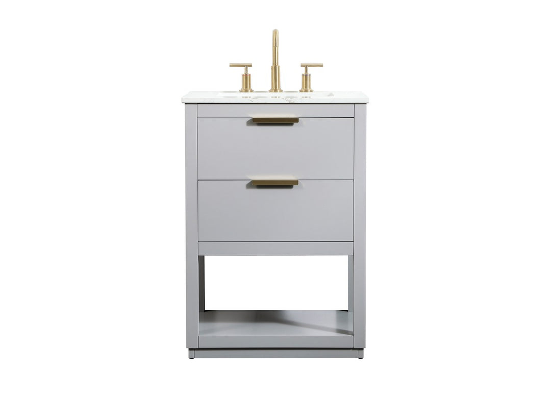Elegant Lighting - VF19224GR - Vanity Sink Set - Larkin - Grey