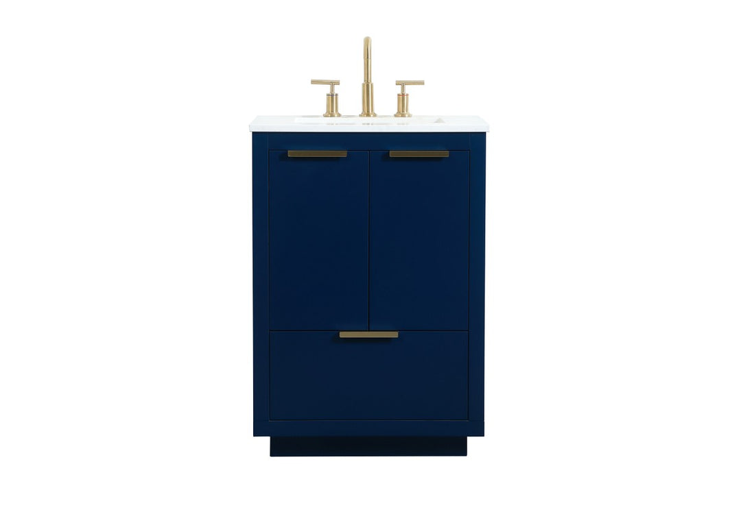 Elegant Lighting - VF19424BL - Vanity Sink Set - Blake - blue