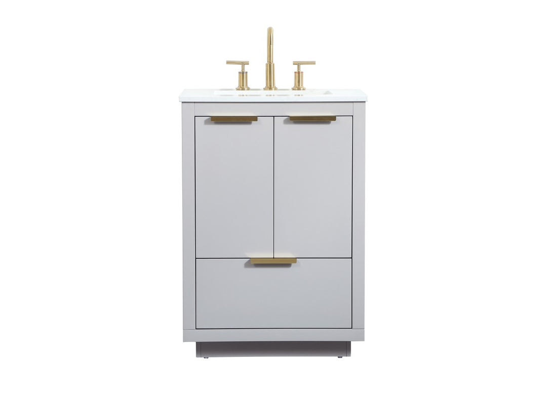 Elegant Lighting - VF19424GR - Vanity Sink Set - Blake - grey