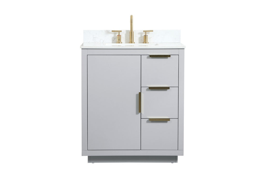 Elegant Lighting - VF19430GR-BS - Vanity Sink Set - Blake - grey