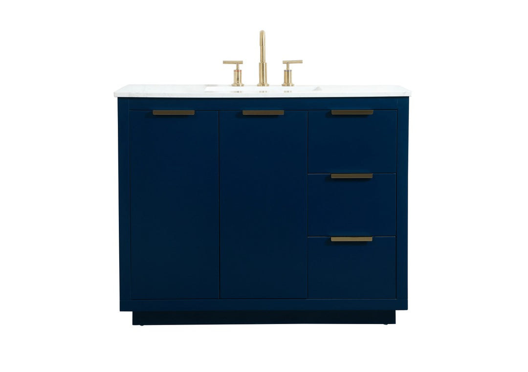 Elegant Lighting - VF19442BL - Vanity Sink Set - Blake - blue