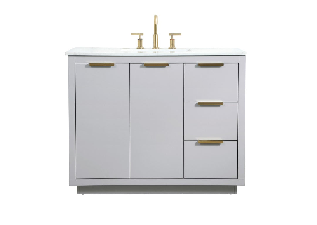 Elegant Lighting - VF19442GR - Vanity Sink Set - Blake - grey