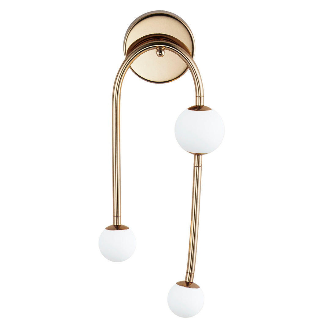 Alina LED Wall Sconce in French Gold - available from The Lighting Shoppe, trusted by Canadian homeowners