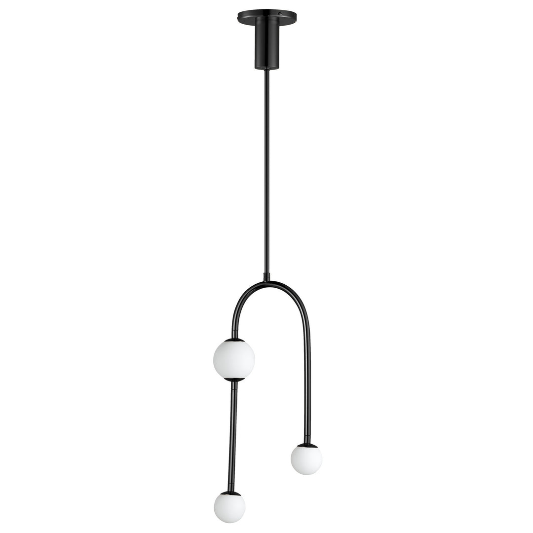Alina LED Pendant in Black - available from The Lighting Shoppe, trusted by Canadian homeowners