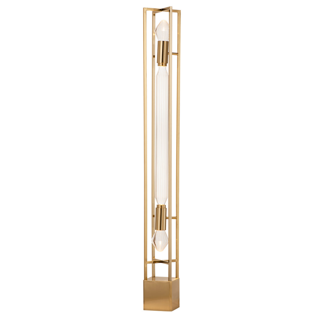 Zeppelin LED Floor Lamp in Heritage - available from The Lighting Shoppe, trusted by Canadian homeowners