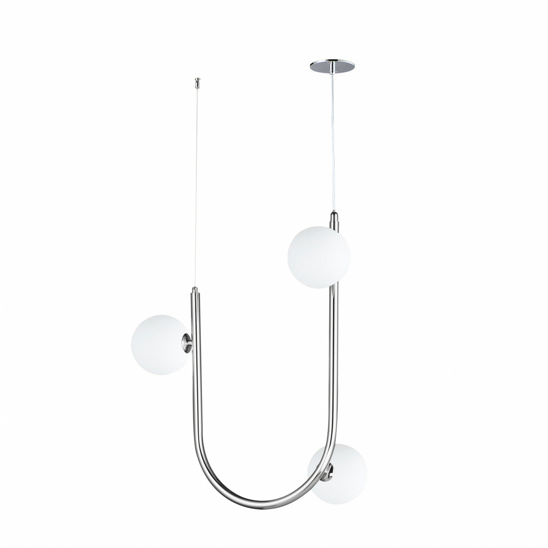 Contour LED Pendant in Polished Chrome - available from The Lighting Shoppe, trusted by Canadian homeowners