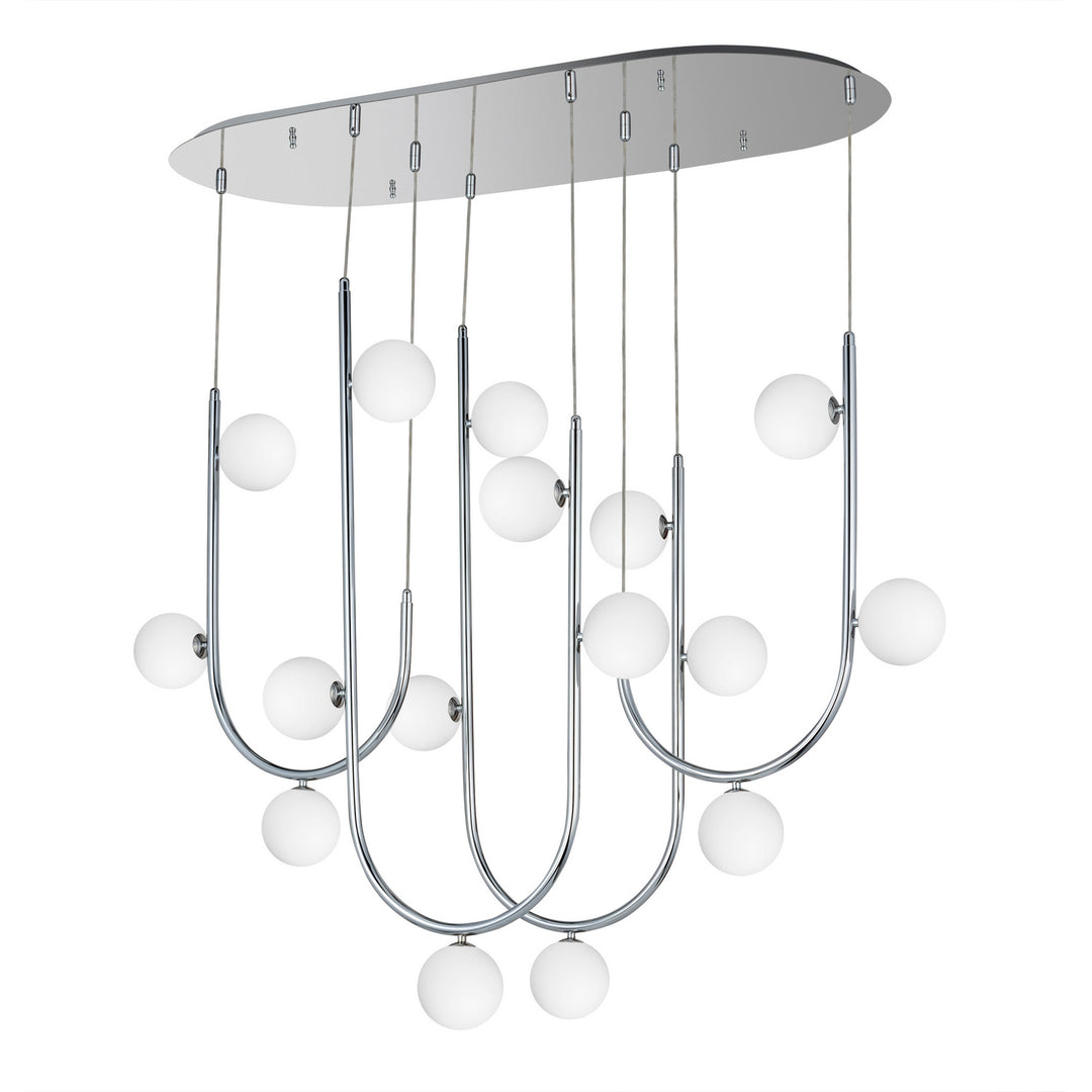 Contour LED Pendant in Polished Chrome - available from The Lighting Shoppe, trusted by Canadian homeowners