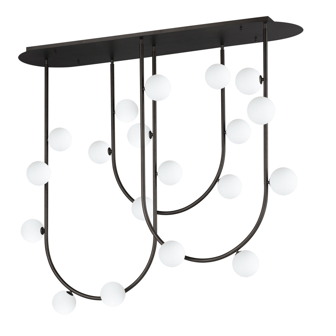 Contour LED Pendant in Brushed Bronze - available from The Lighting Shoppe, trusted by Canadian homeowners