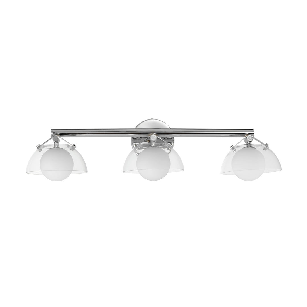 Domain LED Wall Sconce in Polished Chrome - available from The Lighting Shoppe, trusted by Canadian homeowners
