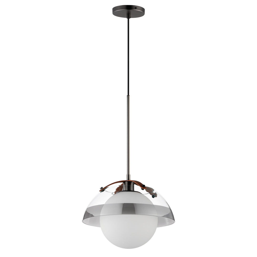 Domain LED Pendant in Gunmetal - available from The Lighting Shoppe, trusted by Canadian homeowners