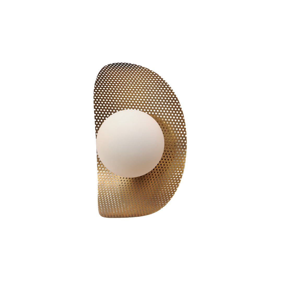 Chips LED Wall Sconce in Natural Aged Brass - available from The Lighting Shoppe, trusted by Canadian homeowners