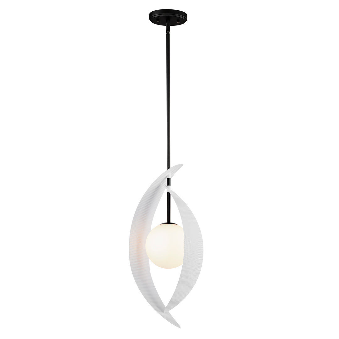 Chips LED Pendant in Matte White - available from The Lighting Shoppe, trusted by Canadian homeowners