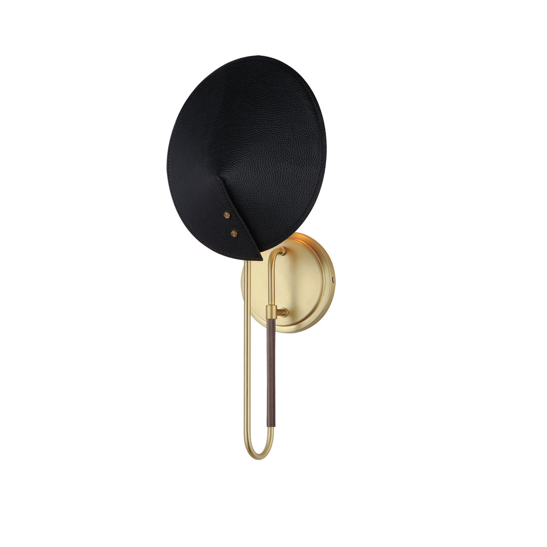 Cavalier LED Wall Sconce in Natural Aged Brass - available from The Lighting Shoppe, trusted by Canadian homeowners
