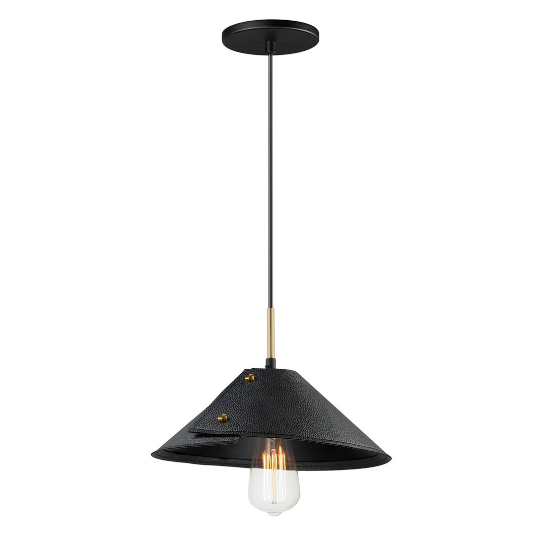 Cavalier LED Pendant in Natural Aged Brass - available from The Lighting Shoppe, trusted by Canadian homeowners
