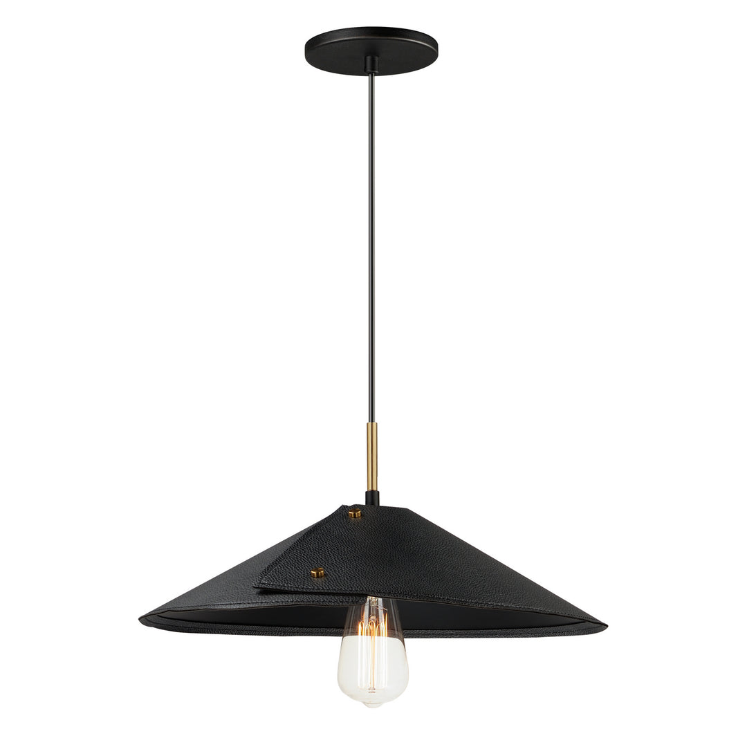 Cavalier LED Pendant in Natural Aged Brass - available from The Lighting Shoppe, trusted by Canadian homeowners