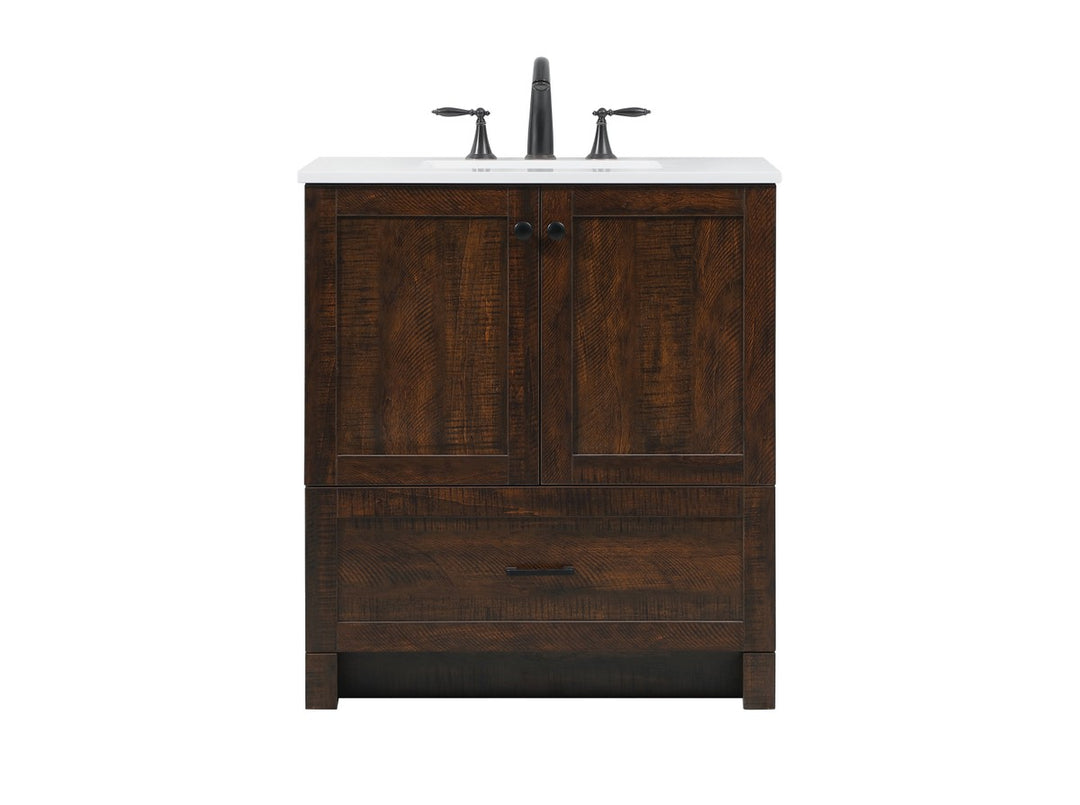 Elegant Lighting - VF2830EX - Single Bathroom Vanity - Soma - expresso