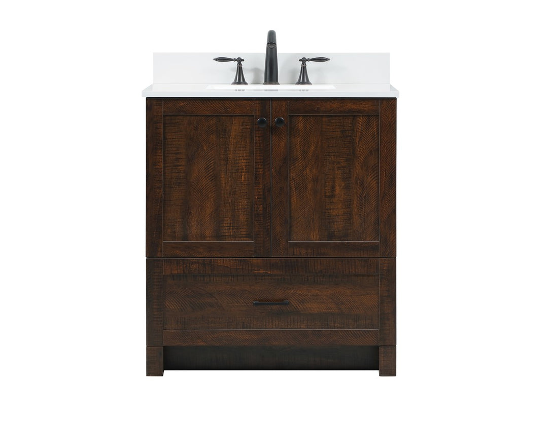 Elegant Lighting - VF2830EX-BS - Single Bathroom Vanity - Soma - expresso