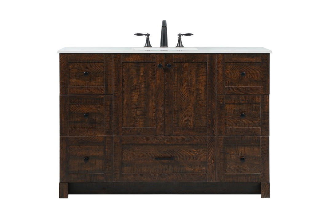 Elegant Lighting - VF2848EX - Single Bathroom Vanity - Soma - expresso