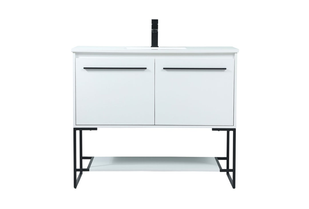 Elegant Lighting - VF42540MWH - Vanity Sink Set - Sloane - White