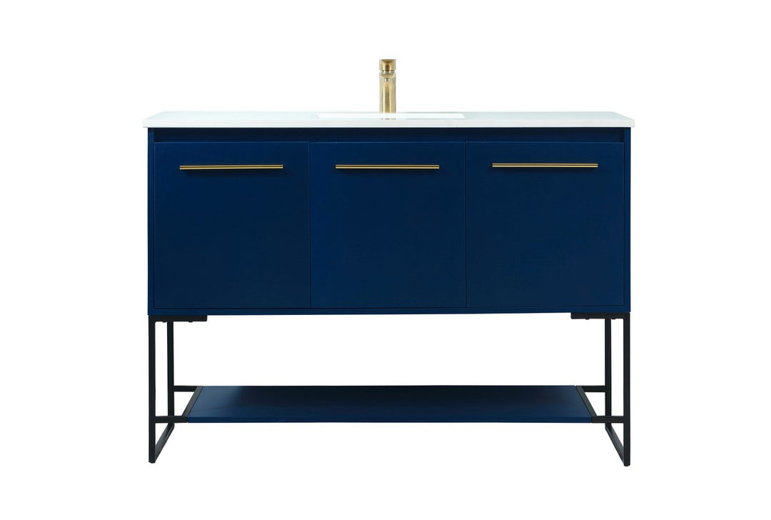Elegant Lighting - VF42548MBL - Vanity Sink Set - Sloane - Blue