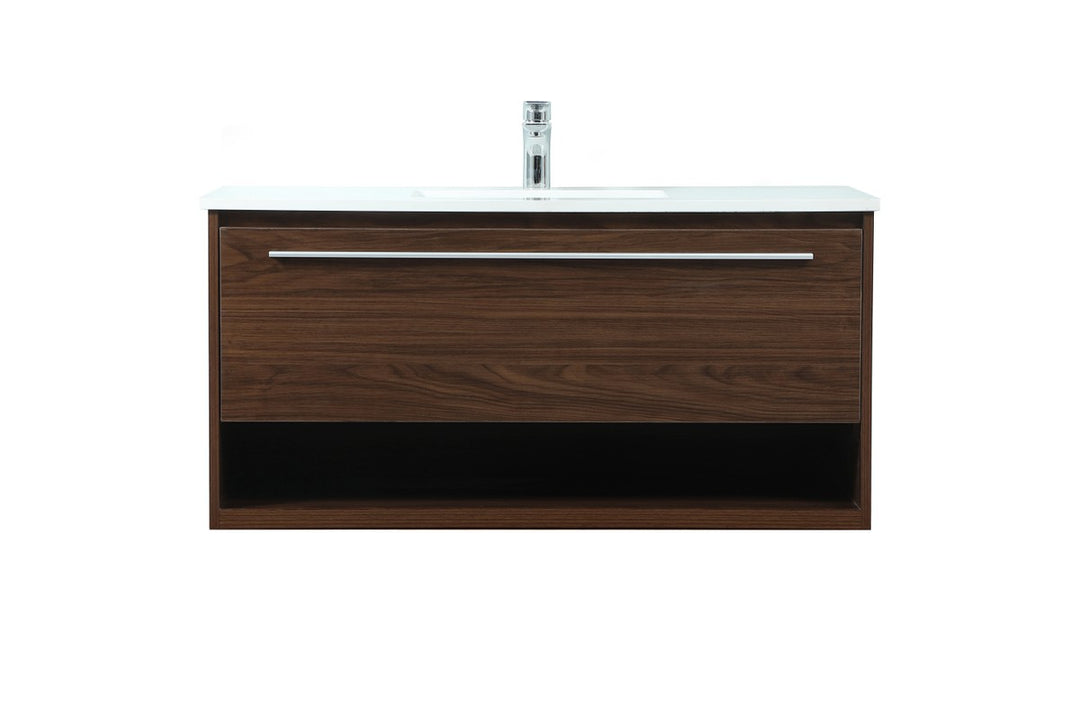 Elegant Lighting - VF43540MWT - Vanity Sink Set - Roman - Walnut
