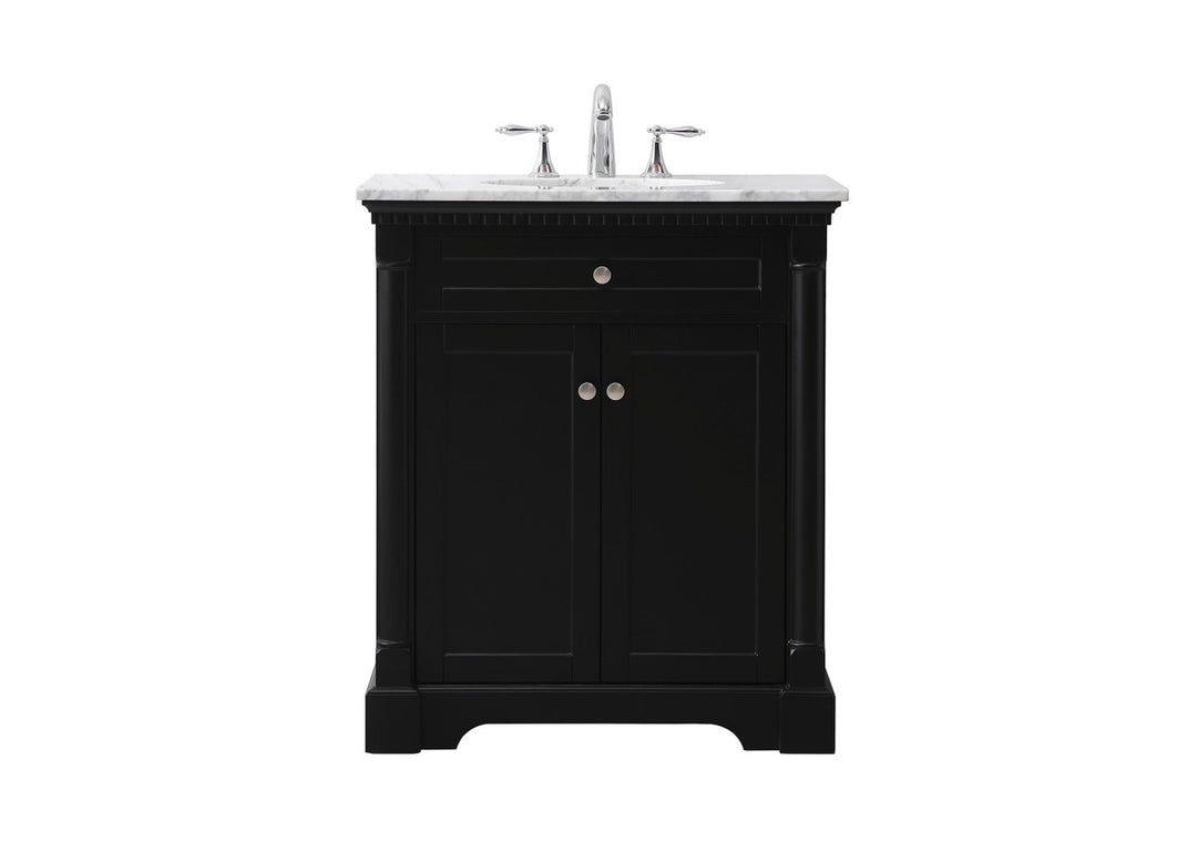 Elegant Lighting - VF53030BK - Bathroom Vanity Set - Clarence - black