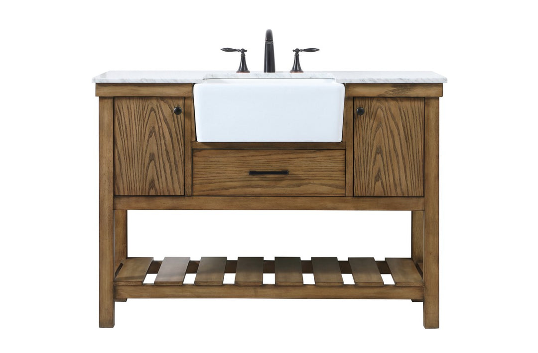 Elegant Lighting - VF60148DW - Single Bathroom Vanity - Clement - driftwood