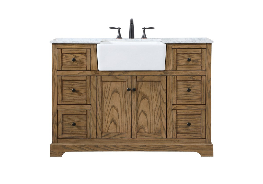 Elegant Lighting - VF60248DW - Single Bathroom Vanity - Franklin - driftwood