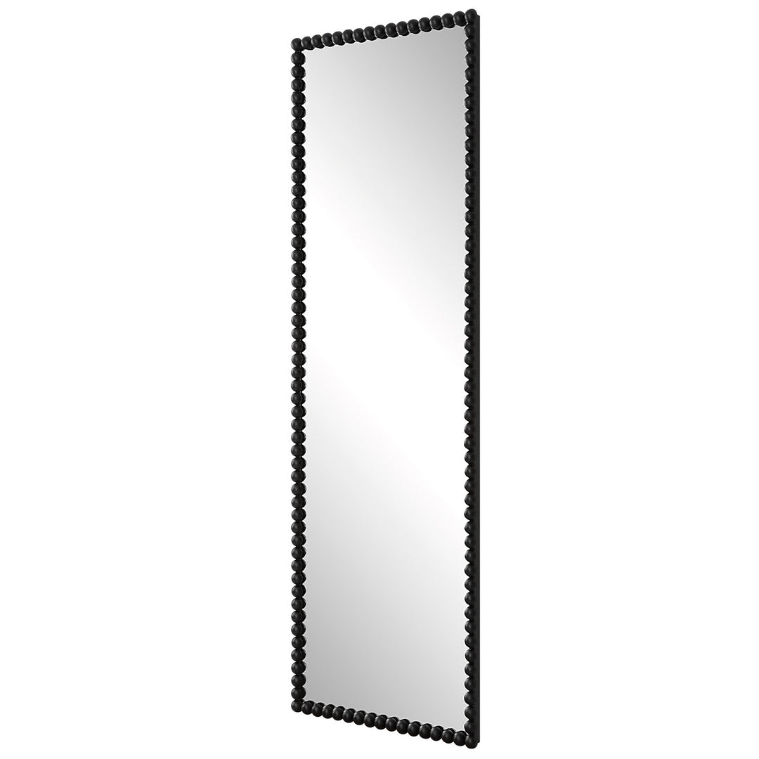 Serna Mirror in Satin Black - available from The Lighting Shoppe, trusted by Canadian homeowners