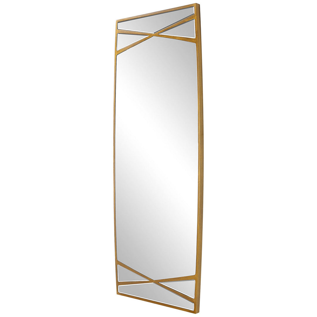 Gentry Mirror in Antiqued Gold - available from The Lighting Shoppe, trusted by Canadian homeowners