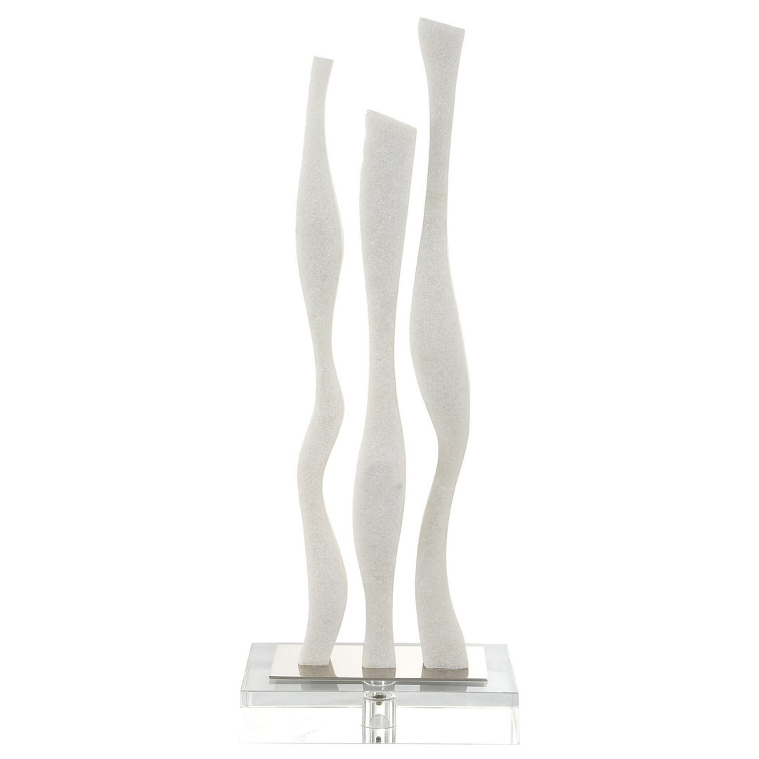 Gale Sculpture in White Marble - available from The Lighting Shoppe, trusted by Canadian homeowners