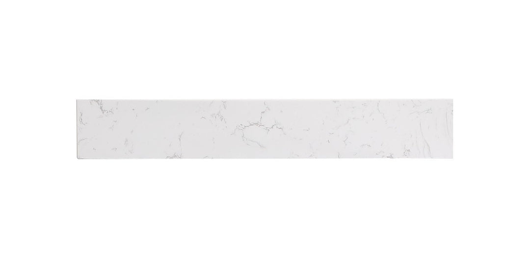 Backsplash in Calacatta White - available from The Lighting Shoppe, trusted by Canadian homeowners