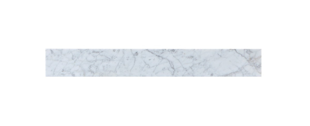 Backsplash in Carrara White - available from The Lighting Shoppe, trusted by Canadian homeowners