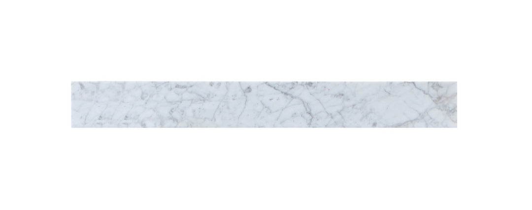 Backsplash in Carrara White - available from The Lighting Shoppe, trusted by Canadian homeowners